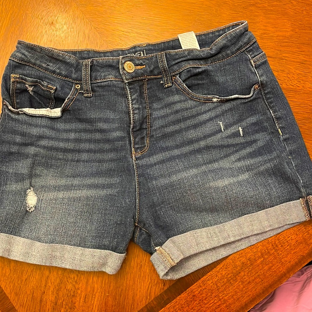 Women denim shorts